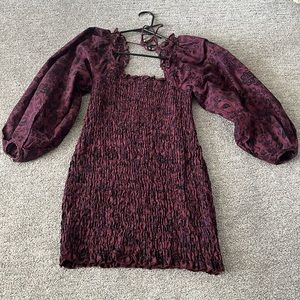 Free People floral dress, XS